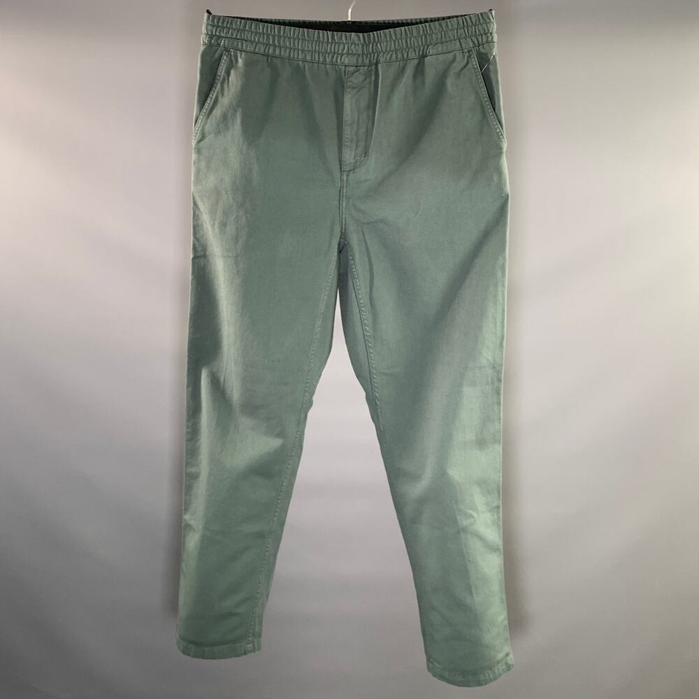 CARHARTT Size M Green Cotton Elastic Waistband Casual Pants